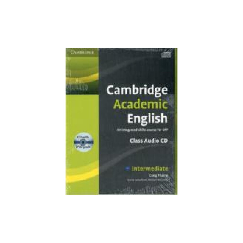 Riachristiecollections Cambridge Academic English B1 Intermediate Class Audio Cd A