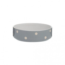 (13cm, Grey) Mason Cash Dot Dog Bowl