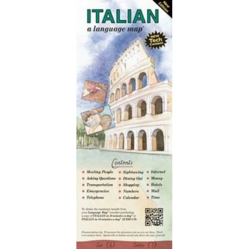 Italian a Language Map by Kristine K Kershul