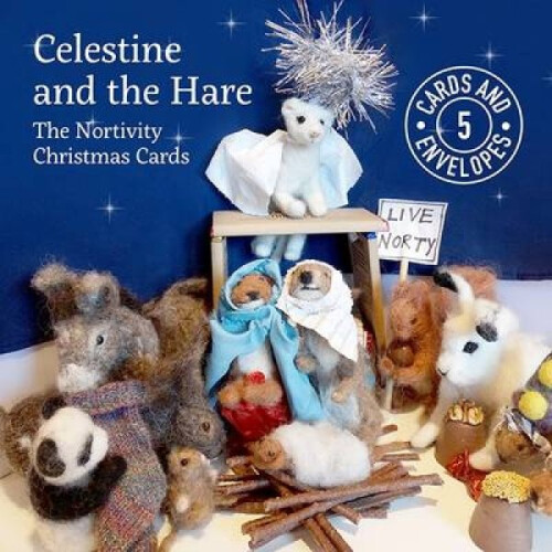 Celestine and the Hare Christmas Card Pack by Karin Celestine