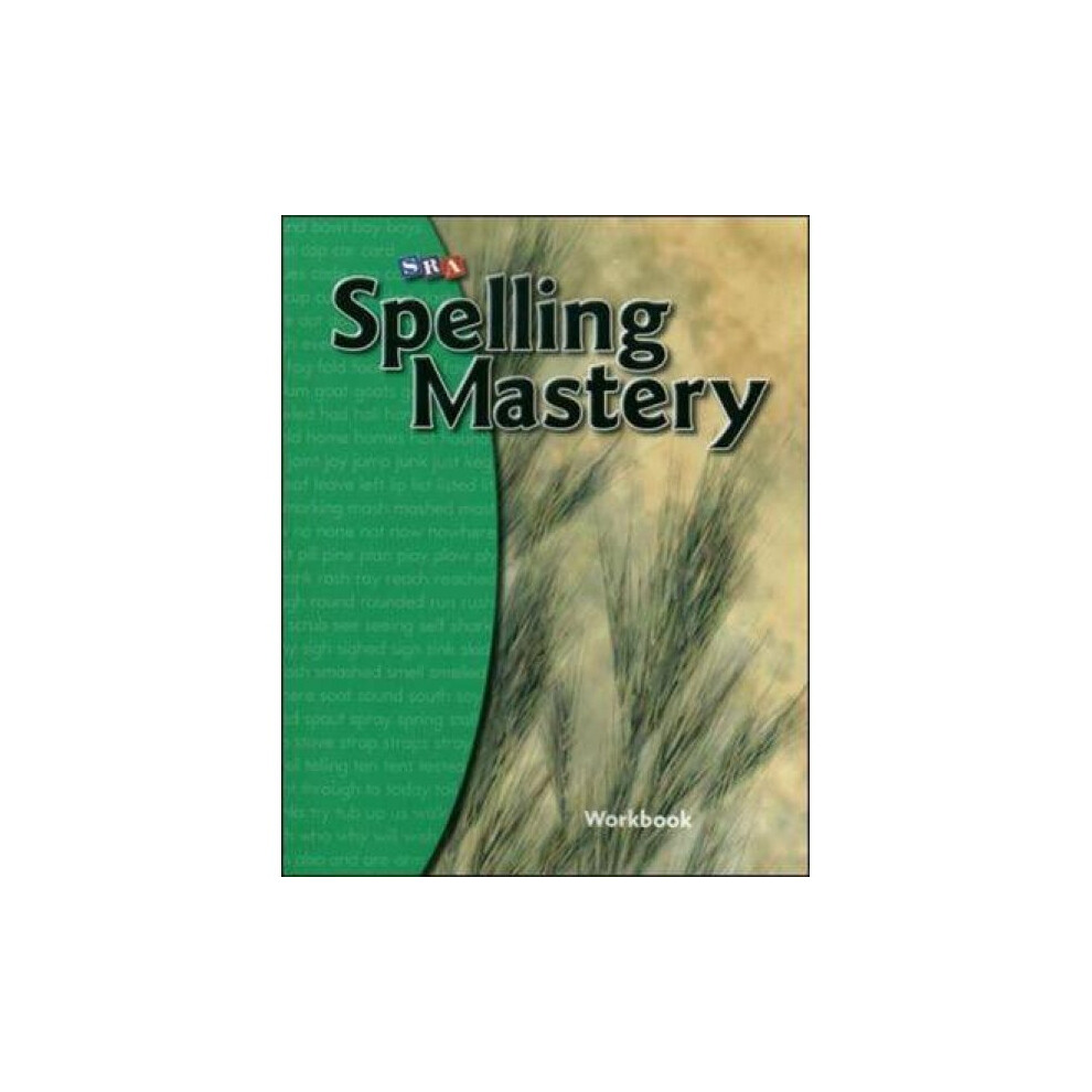 Riachristiecollections Spelling Mastery Level B Student Workbook By Mcgraw Hill Education