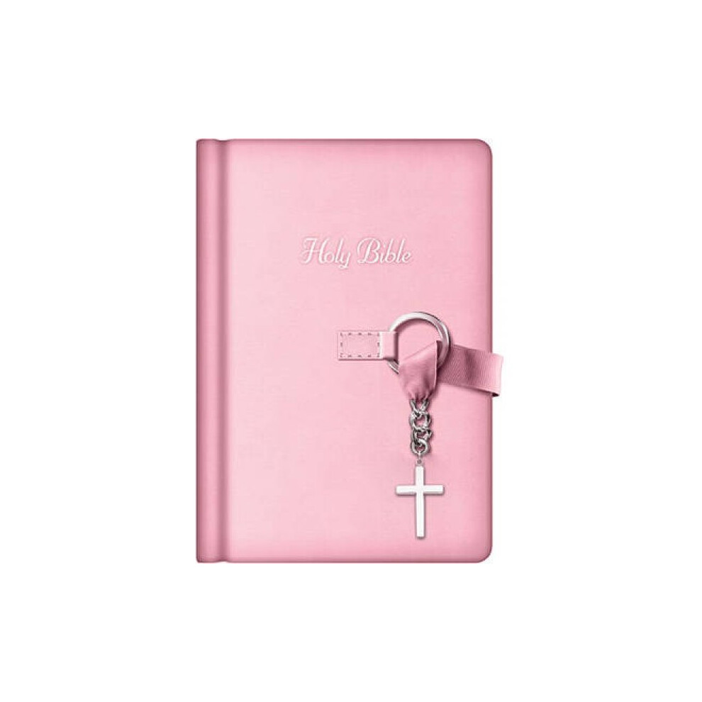 NKJV Simply Charming Bible Hardcover Pink  Pink Edition by Thomas Nelson