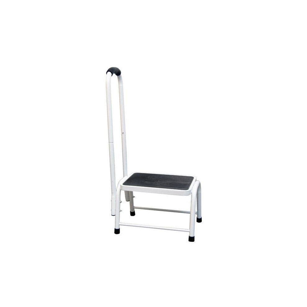 Safety Step Stool | Platform Size: L26xw38xh28cm Handrail H: 89Cm | Easylife 5060334596025