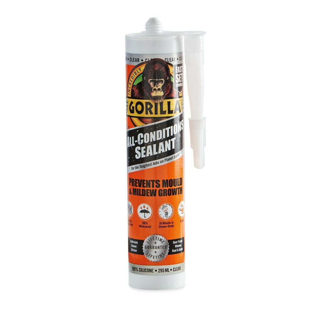 Gorilla All-Conditions Sealant Clear 295ml