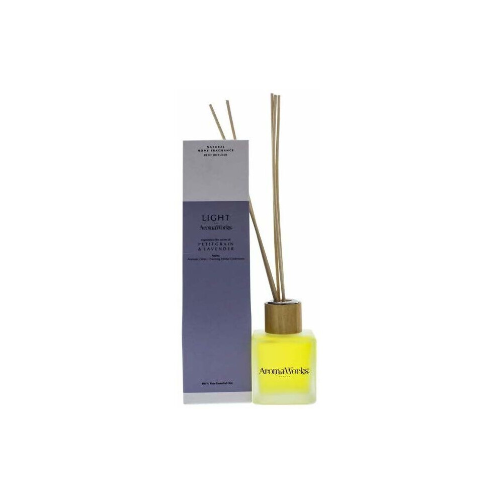 Aromaworks Petitgrain & Reed Diffuser Lavender