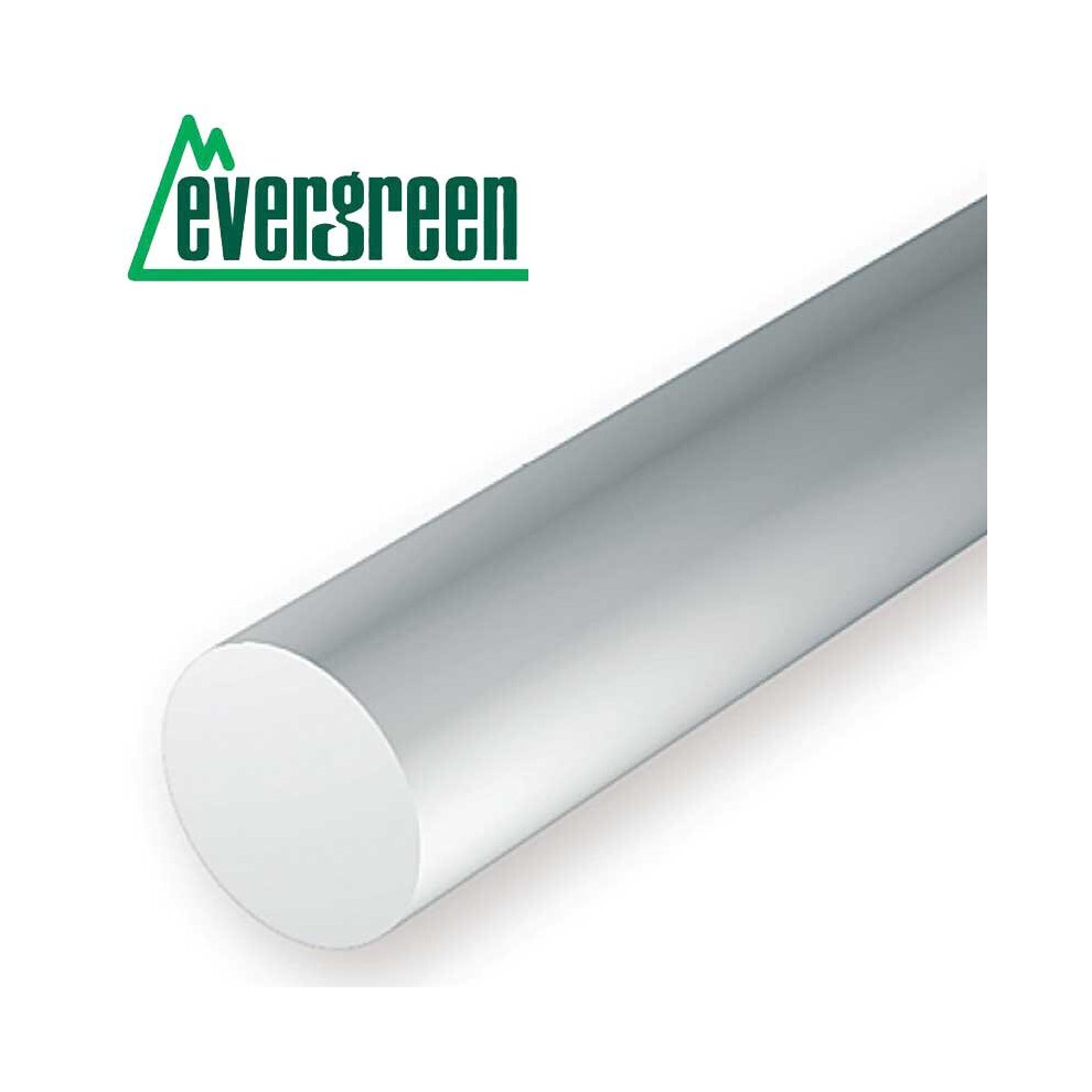 10pk 350mm x 0.75mm Round Rod Evergreen 210