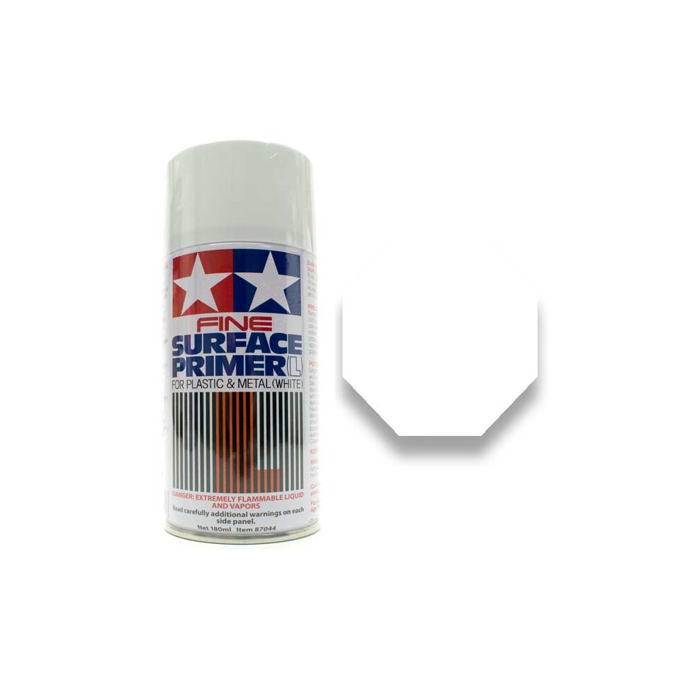 180ml White Fine Surface Primer L Tamiya 87044