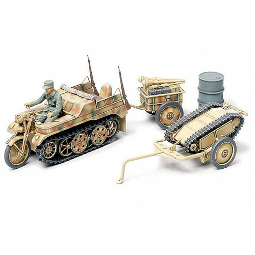 Tamiya Tamiya 300032502-1:48 Γερμανικός Τροχός Αλυσίδας Β' Παγκοσμίου Πολέμου με Goliath 2