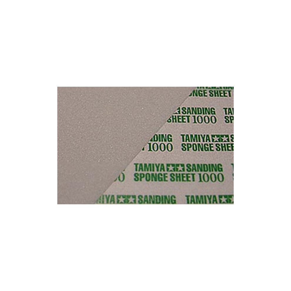 Sanding Sponge Sheet 1000 Grit Tamiya 87149