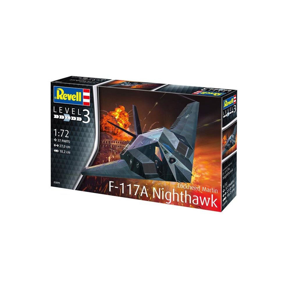 Revell 1/72 F-117A Nighthawk Stealth Fighter 03899