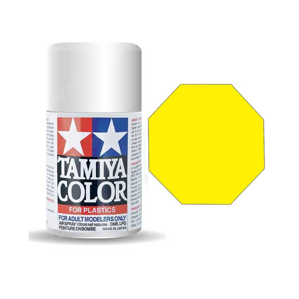 100ml TS-16 Yellow Spray Can Tamiya 85016