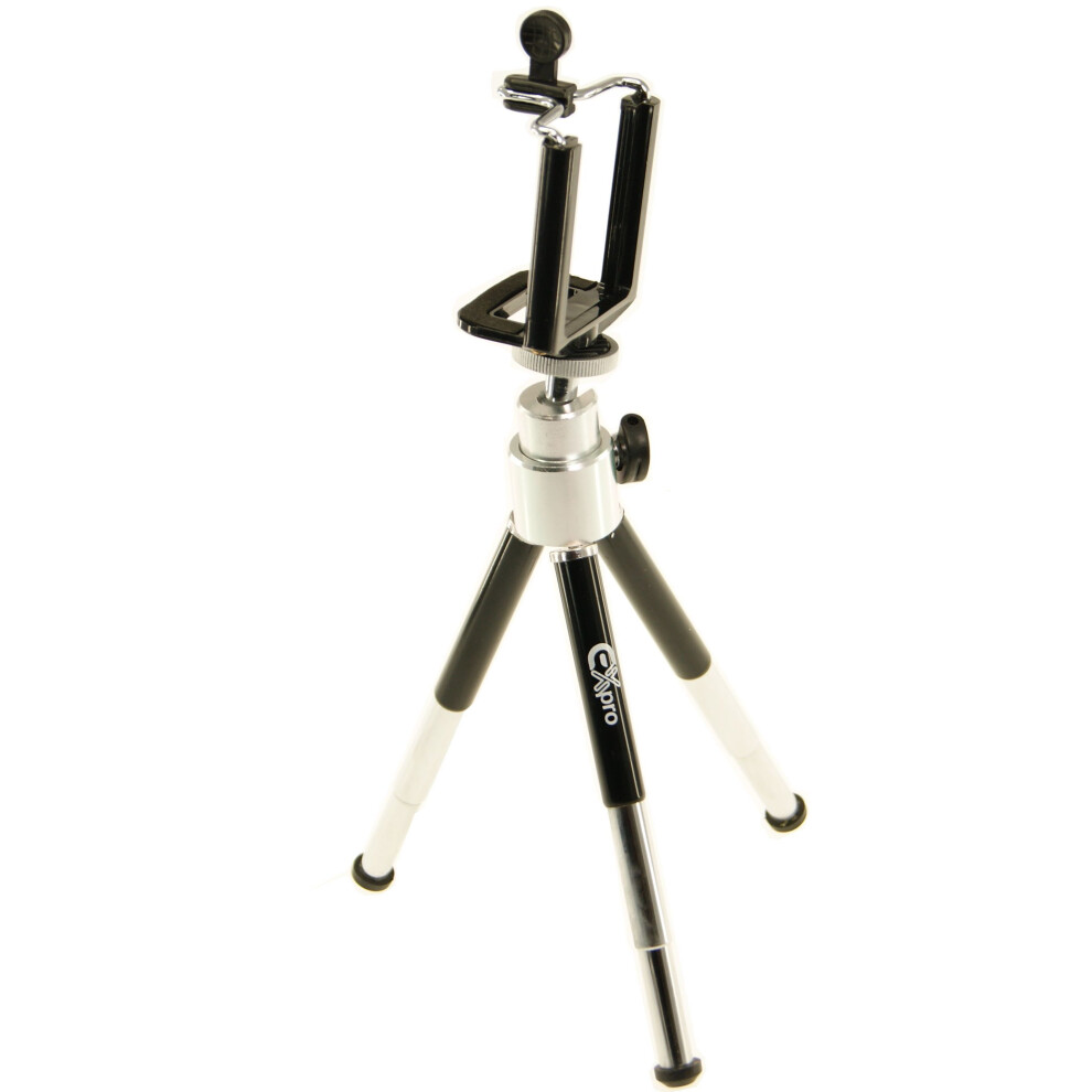Ex-Pro® Easy-On Easy-Off Tripod Adapters Smart Phones Inc Mini Ballhead 80Mm Wht 5055329094556