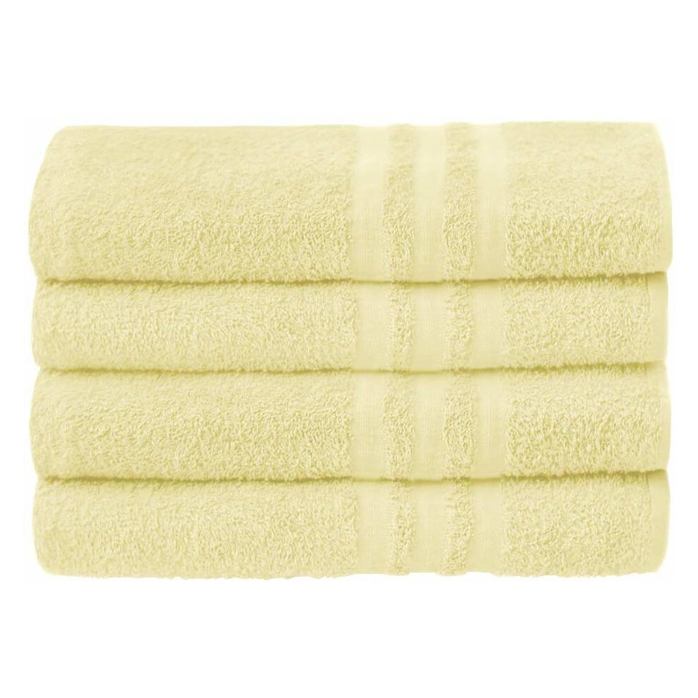 (Cream, Pack Of 2) Pack of 2 or 4 Big Large Jumbo Bath Sheets Towels Soft Cotton Prime Egyptian Bale Sets
