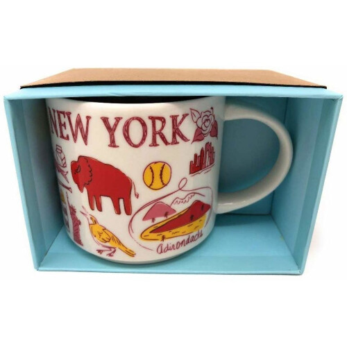 Starbucks Starbucks Been There Series New York Knickerbocker State Mok, 14 Oz