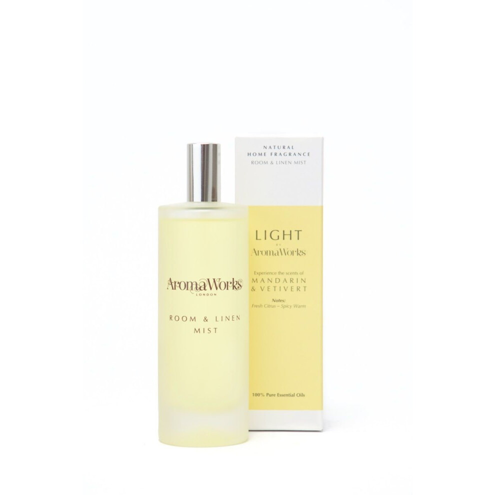 Aromaworks Mandarin & Vetivert Room Mist