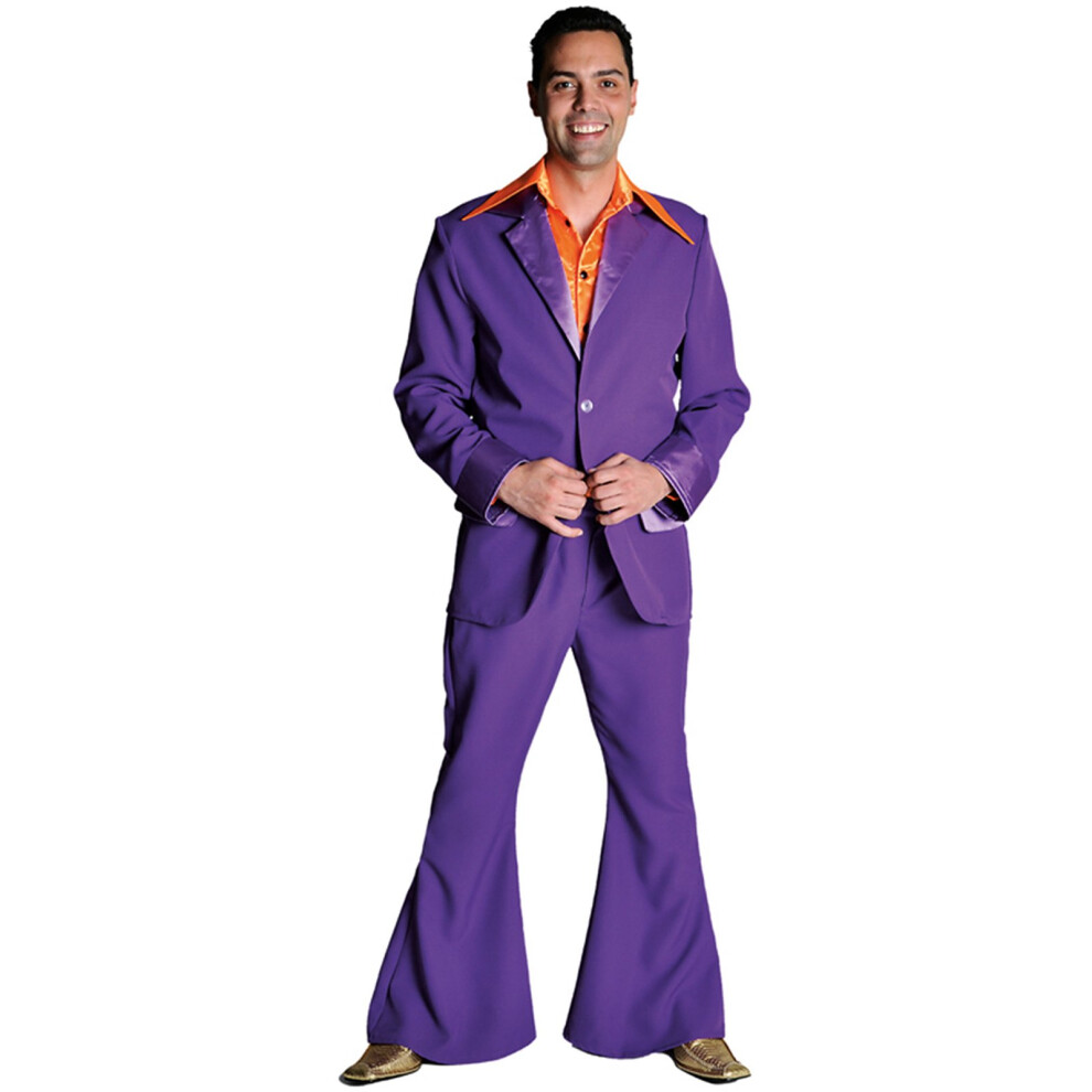 (M) 70's Purple Pimp Suit