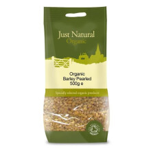 Pearled Barley 500g, Organic (Just Natural Organic)