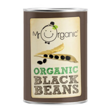 Black Beans, Organic 400g (Mr Organic)