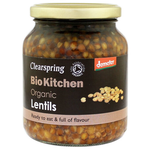 Demeter Lentils, Organic 360g (Clearspring)