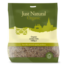 Jumbo Oats 1000g, Organic (Just Natural Organic)