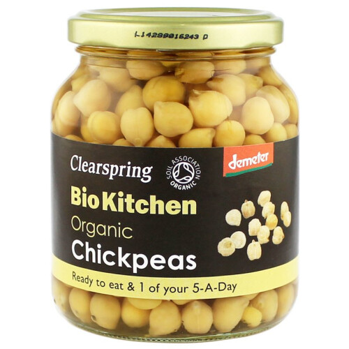 Demeter Chickpeas, Organic 350g (Clearspring)