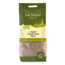 Quinoa Flakes 350g, Organic (Just Natural Organic)