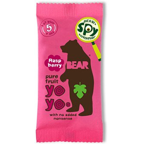 Bear Raspberry Bear YoYo's 100% Fruit Snack 2x10g