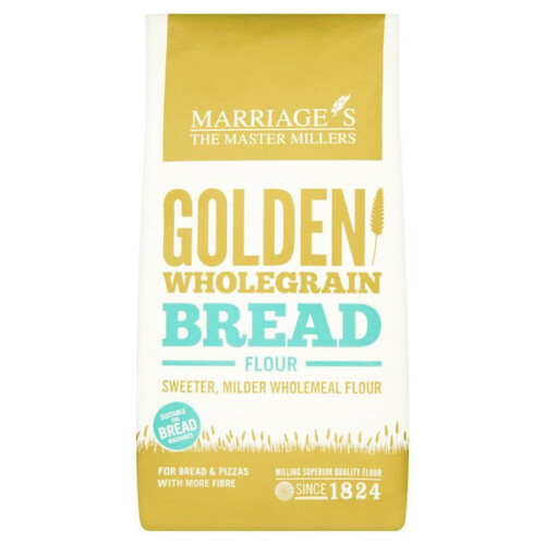 Golden Wholegrain Bread Flour 1kg (Marriages)