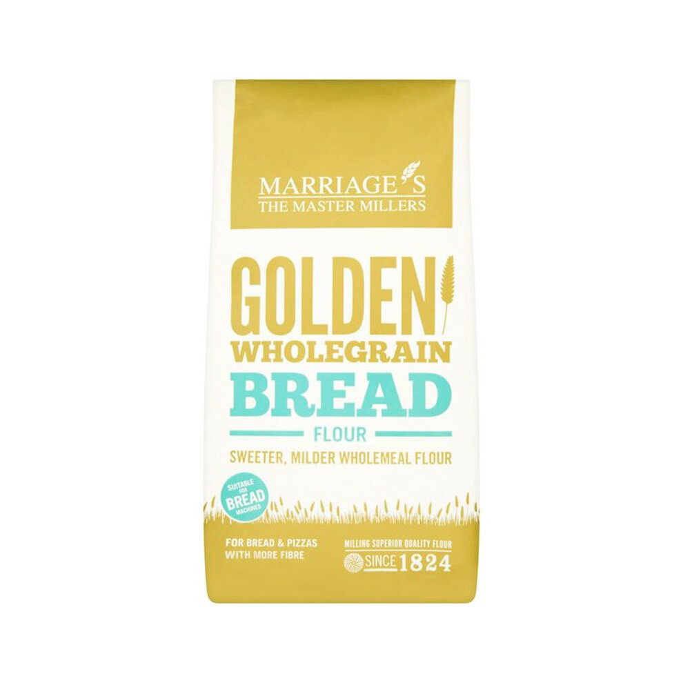 Marriages Golden Wholegrain Bread Flour 1Kg (Marriages)