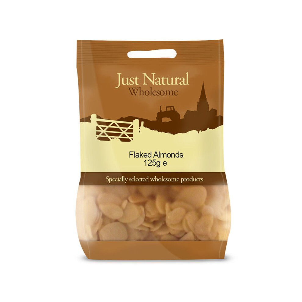 Just Natural Wholesome Flaked Almonds 125G (Just Natural Wholesome)