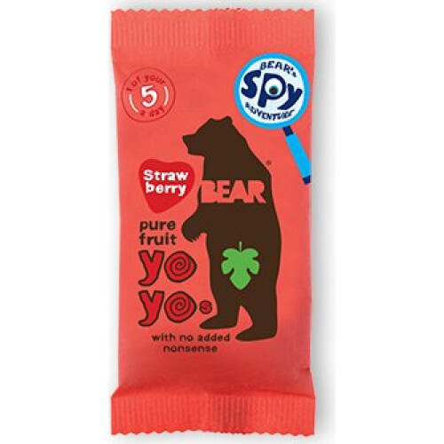 Bear Strawberry Bear YoYo's 100% Fruit Snack 2x10g