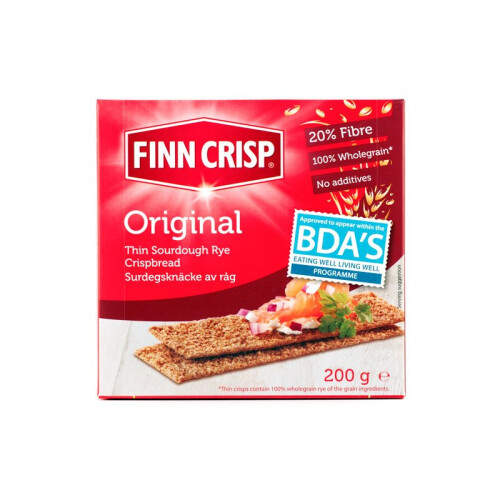 Finn Crisp Harvest Slims - Rye 200g
