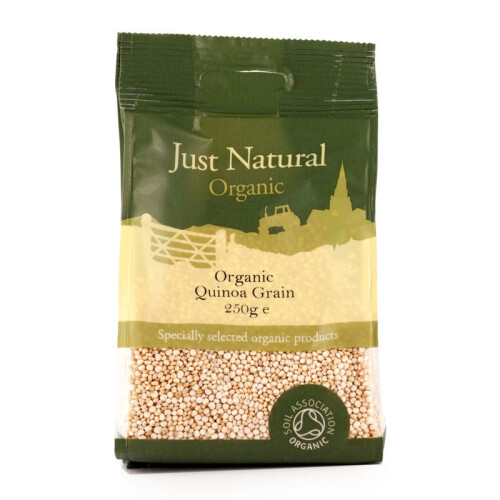 Quinoa Grain 250g, Organic (Just Natural Organic)