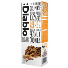 Chocolate Striped Peanut Cookies 150g (Diablo)
