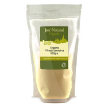 Wheat Semolina 350g, Organic (Just Natural Organic)