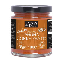 Bhuna Curry Paste, Organic 180g (Geo Organics)