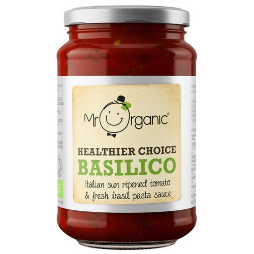 Basilico Pasta Sauce, Organic 350g (Mr Organic)