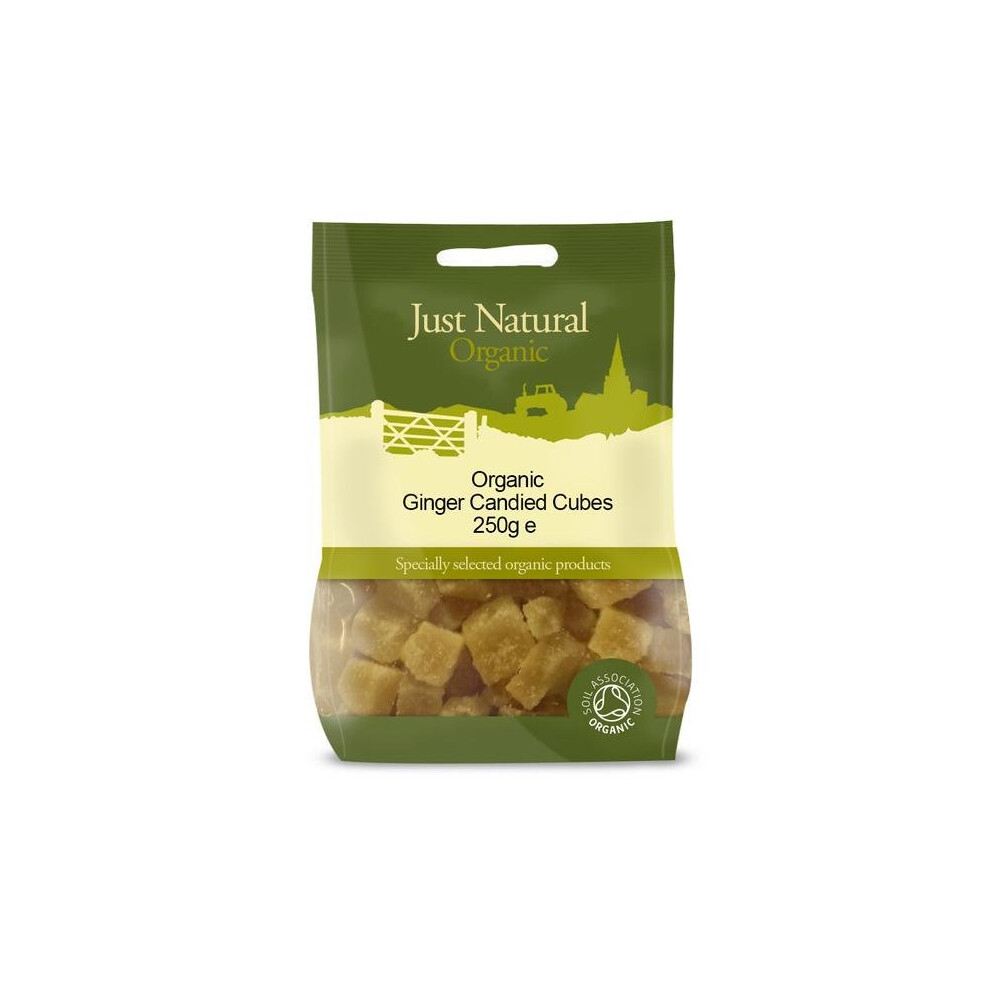 Just Natural Organic Crystallised Ginger 250G, Organic (Just Natural Organic)