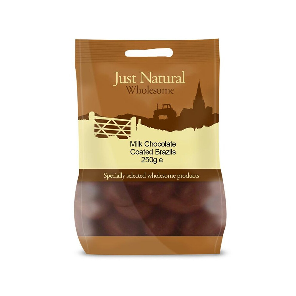 Just Natural Milk Chocolate Brazils 250G (Just Natural Wholesome)