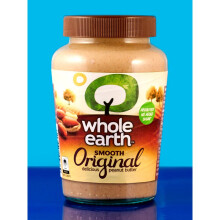 Smooth Peanut Butter 454g (Whole Earth)