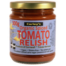 Organic Tomato Relish 300g (Carley's)