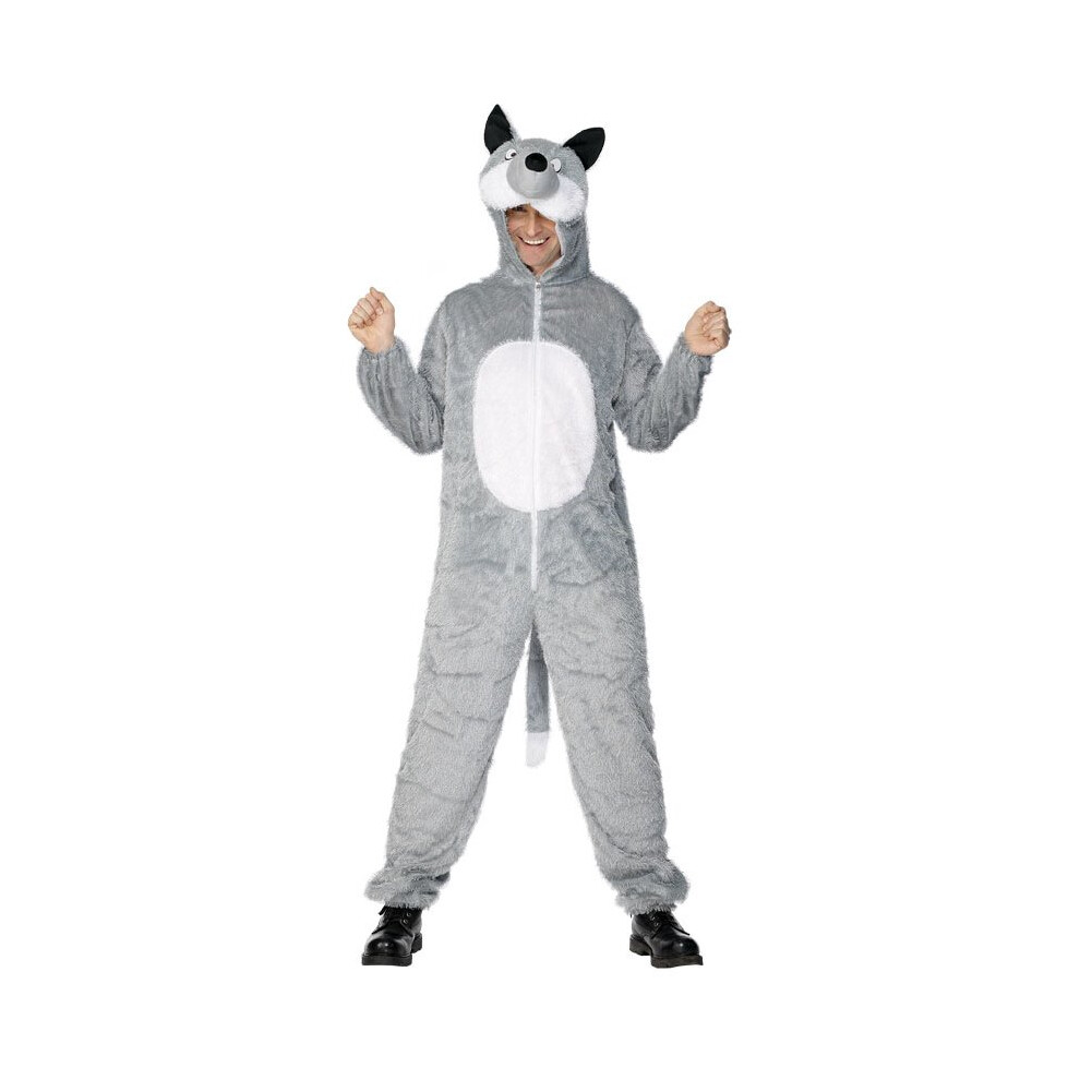 Wolf costume Wolf Zoo carnival costume animal costume Size