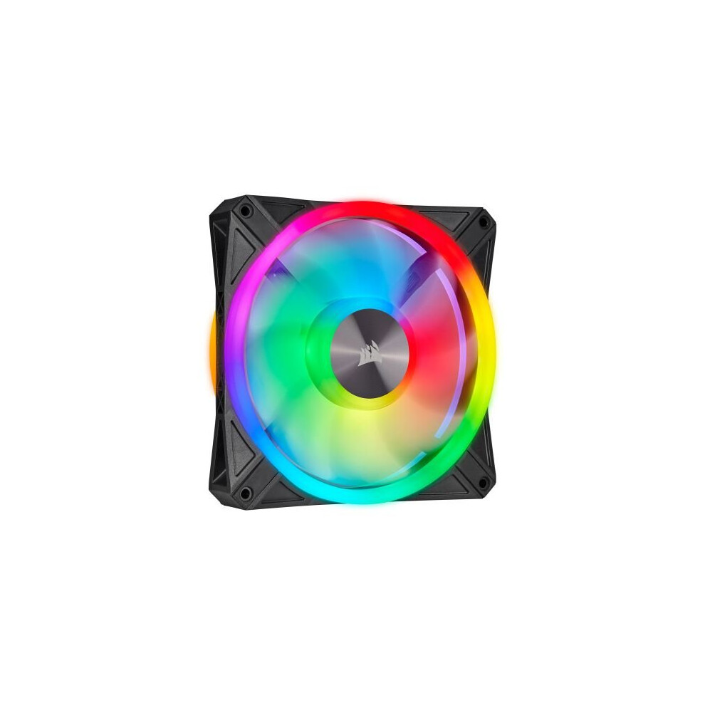 Corsair Icue Ql140 14Cm Pwm Rgb Case Fan 34 Argb Leds Hydraulic Bearing CO-9050099-WW