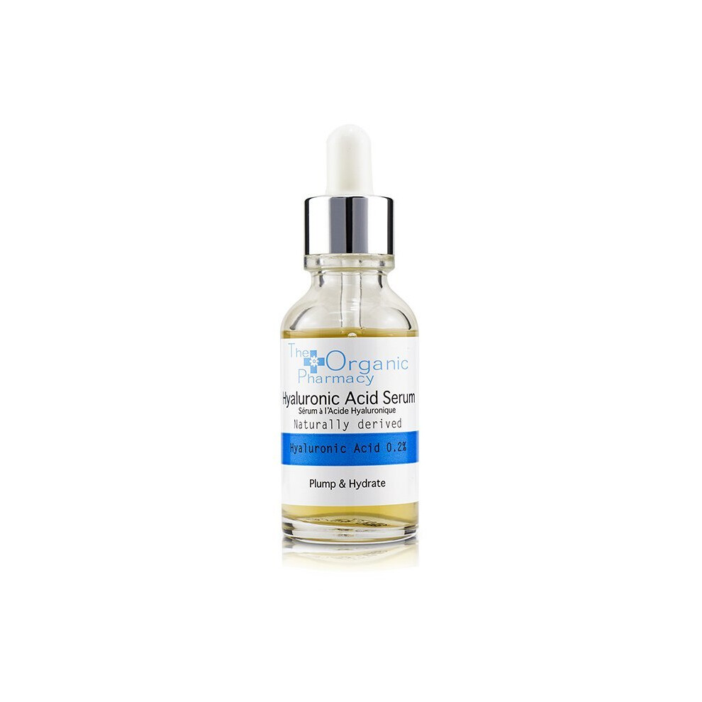 The Organic Pharmacy Hyaluronic Acid Serum - Fine Lines & Wrinkles Plump & Hydrate Boost Firmness & Elasticity - 30Ml/1Oz