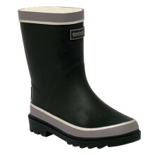 (UK 1, Black) Regatta Great Outdoors Childrens/Kids Foxfire Wellington Boots