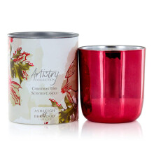 Ashleigh & Burwood Artistry Christmas Scented Glass Jar Candle 200g Christmas Time