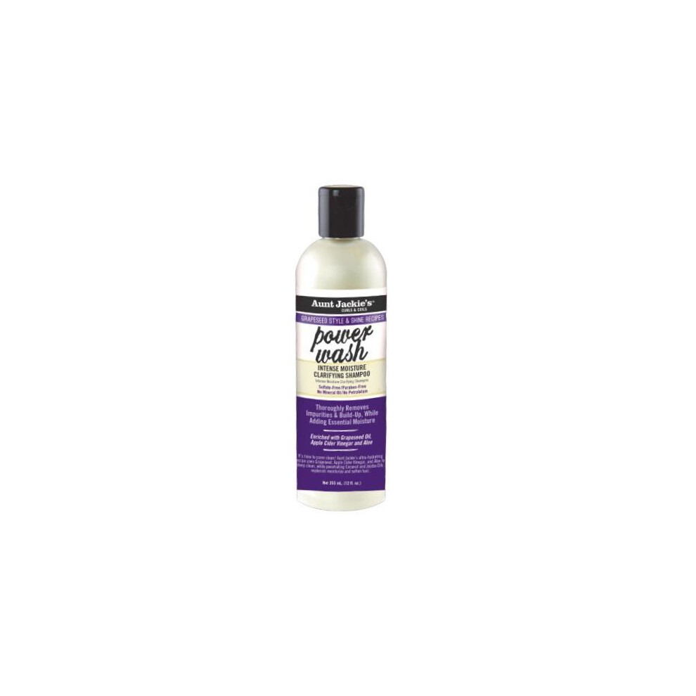Aunt Jackie's Grapeseed Power Wash Shampoo 355Ml