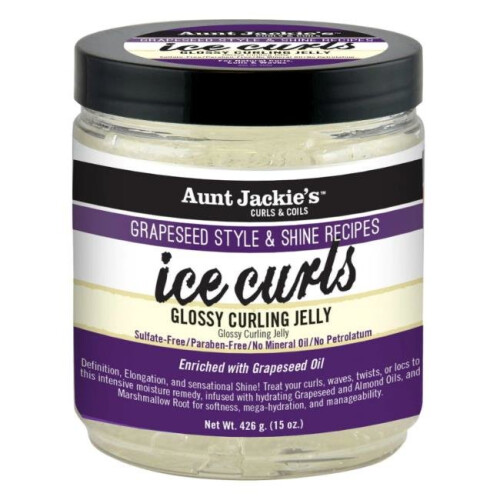 Aunt Jackie's Grapeseed Ice Curls γυαλιστερό ζελέ για μπούκλες 426g