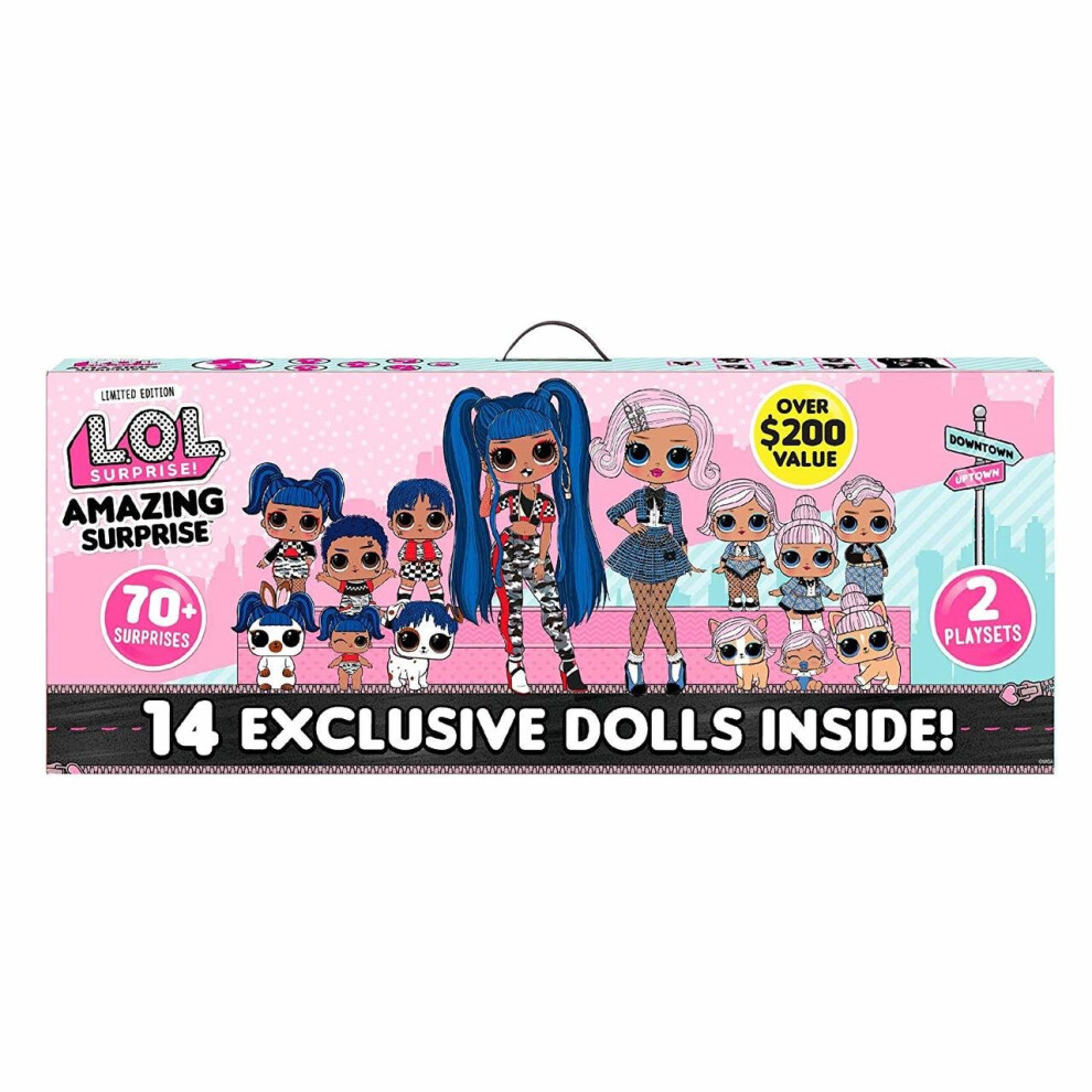 L.o.l. Surprise! Amazing Surprise With 14 Dolls & 70 + Surprises Lol