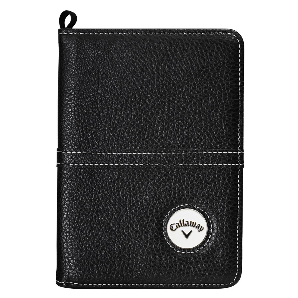 Callaway Golf Premium Scorecard Holder with Ball Marker
